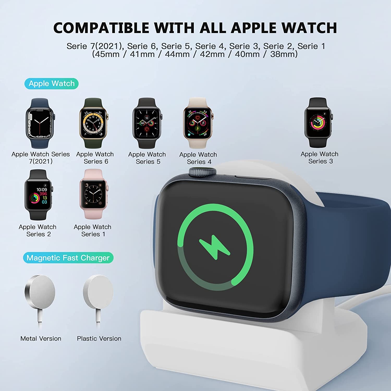 Silicone Charger Stand for App – обзор и цена Watch Charging Dock