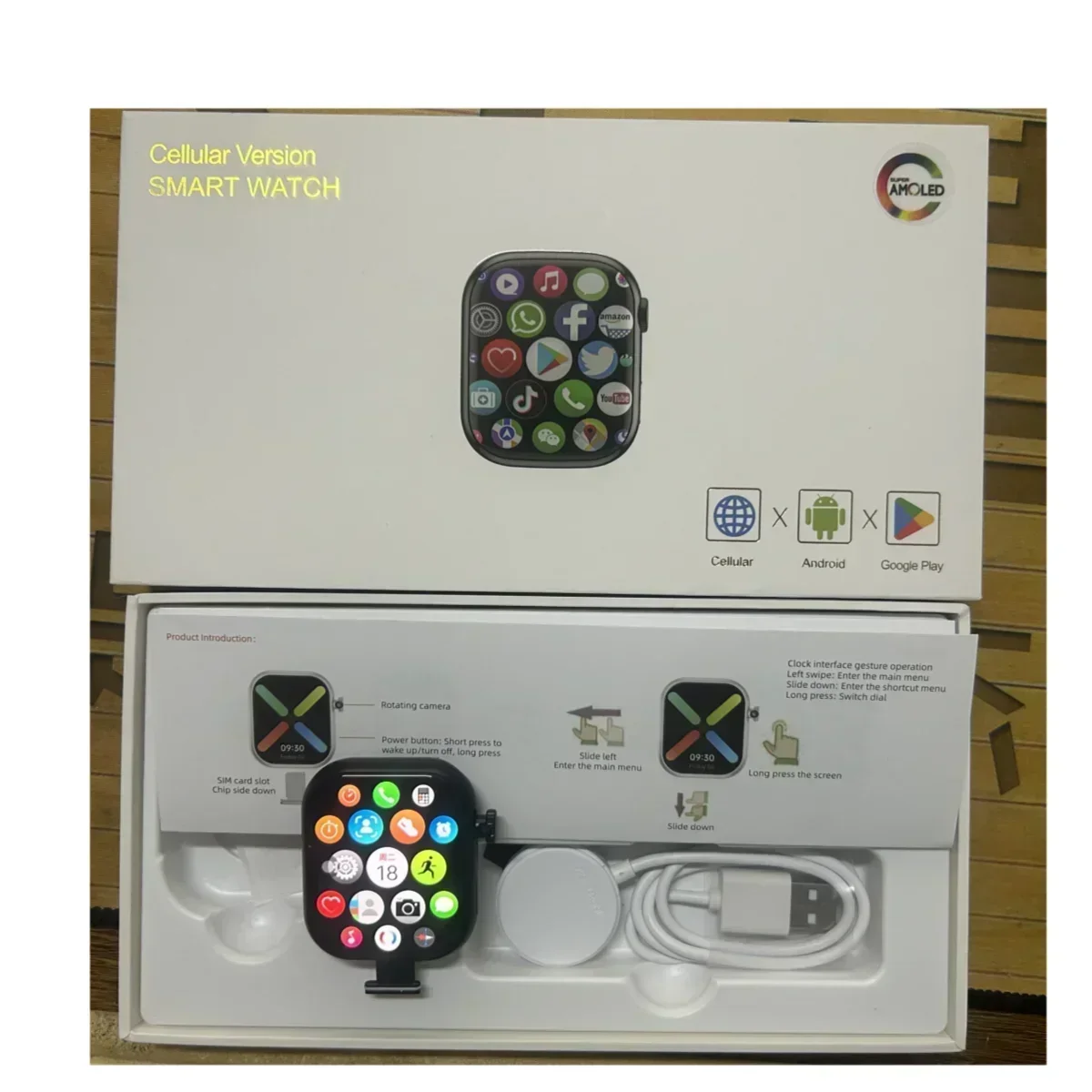 5G Android Smartwatch VP29 4G/ – обзор и цена Smartwatch Id