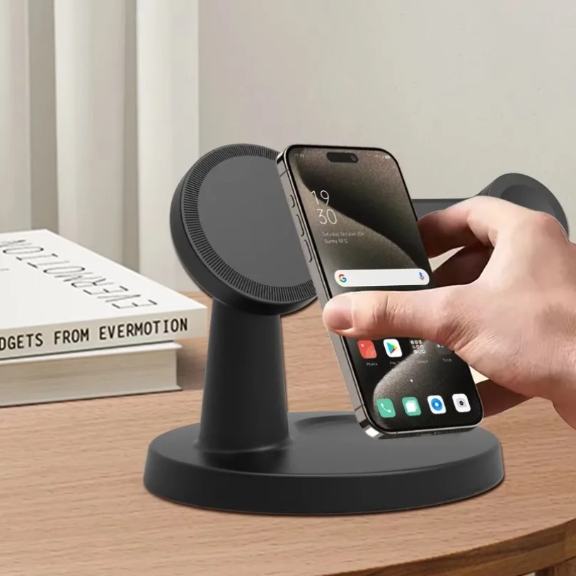 Wireless 3 In 1 Magnetic Charg – обзор и цена Wireless Charger Watch