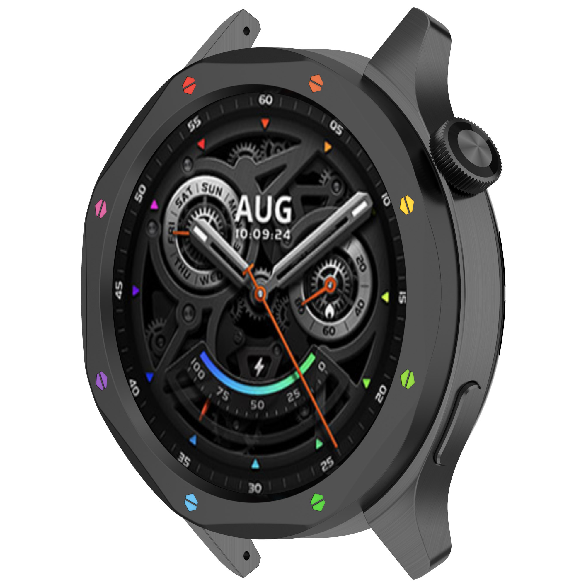 Metal Bezel Ring Case For Xiao – обзор и цена Xiaomi Smartwatch S3 Accessories