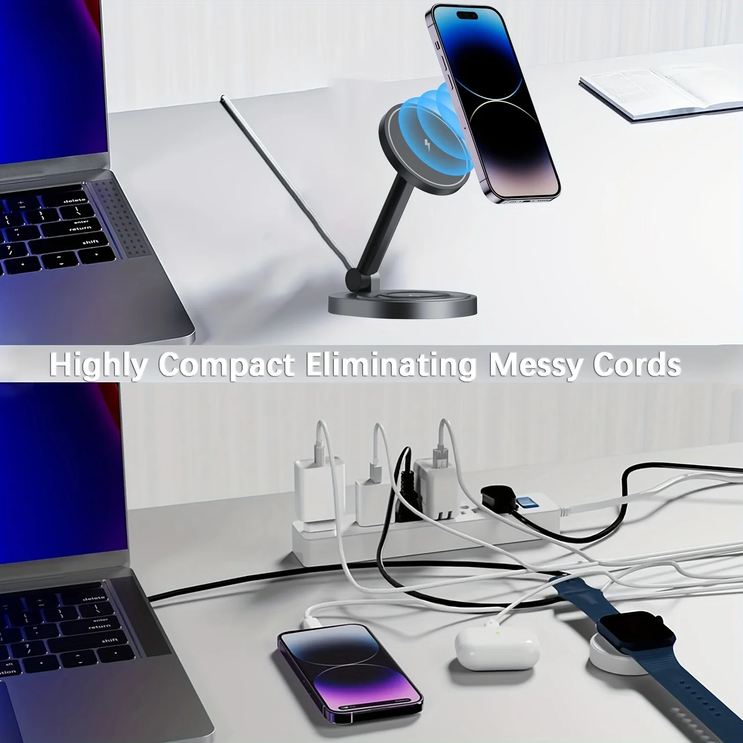 2 In 1 Magnetic Wireless Charg – обзор и цена Wireless Charger Watch