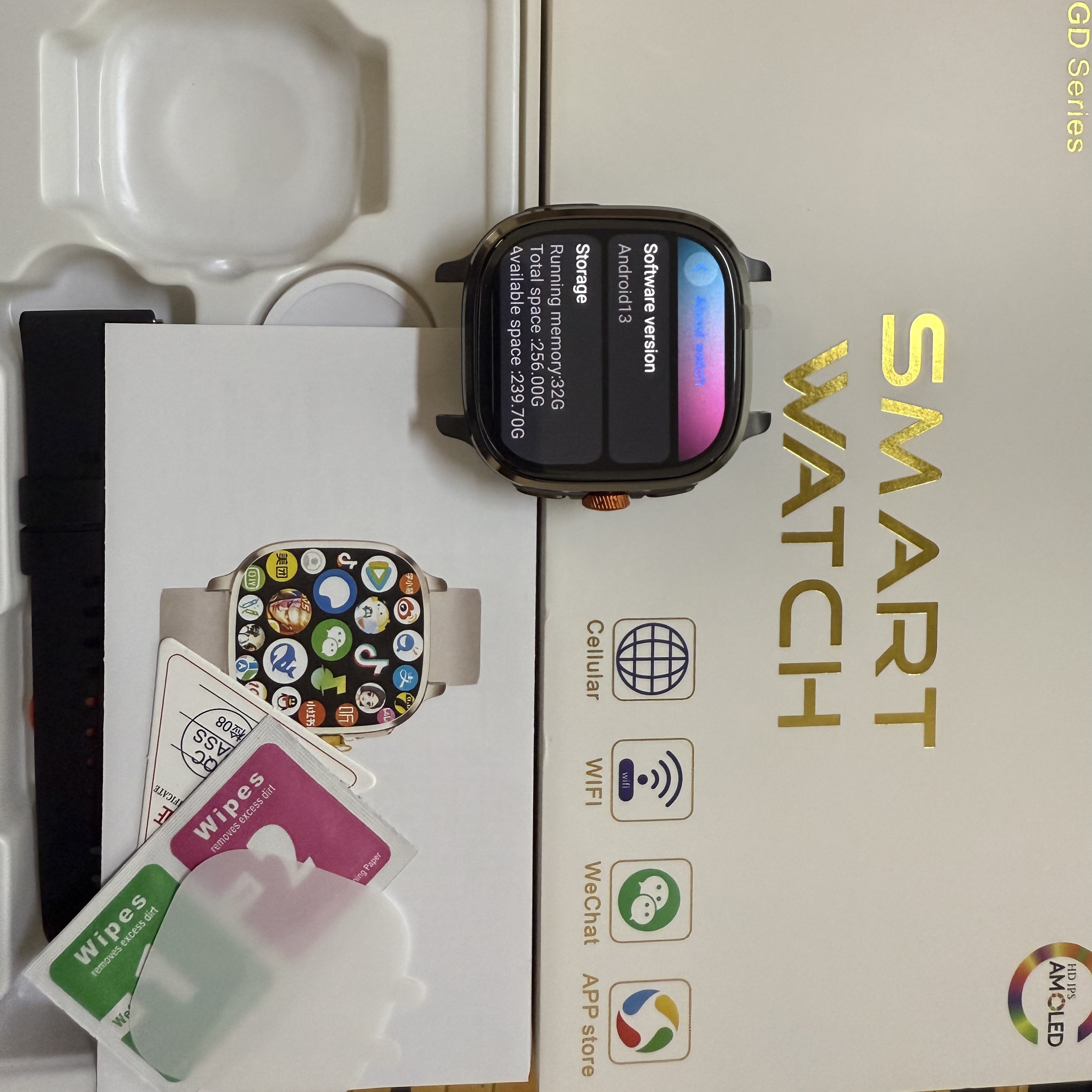 Global Version Android 13.0 S9 – обзор и цена Smartwatch Id