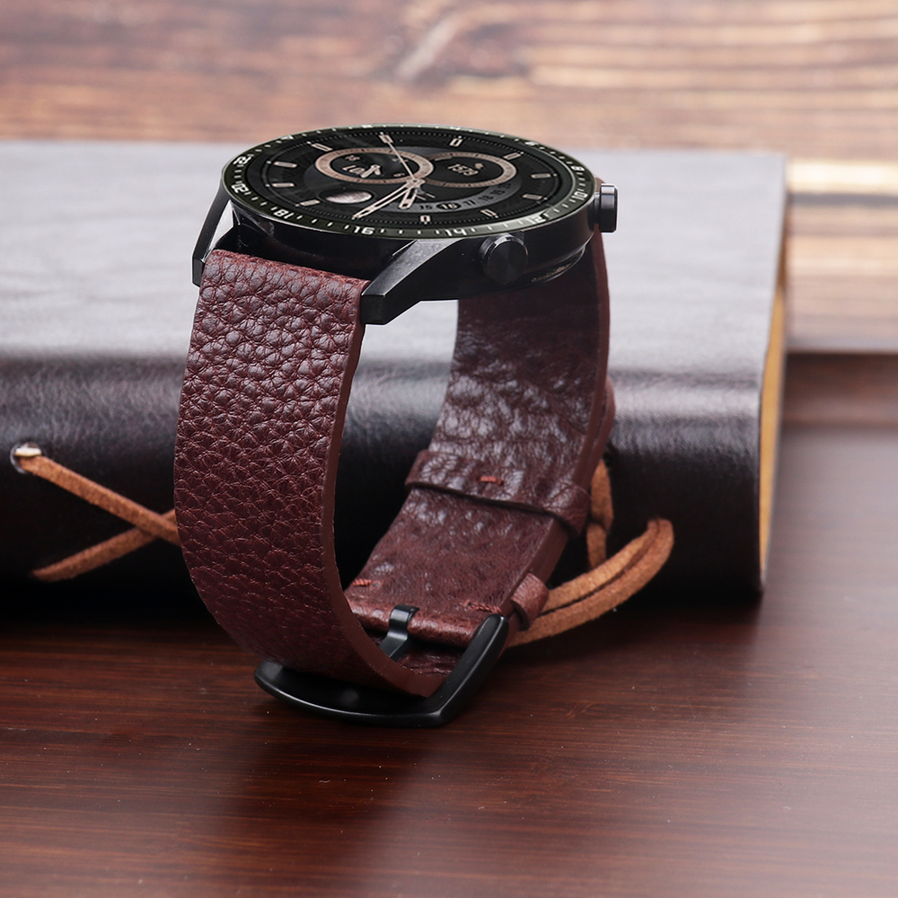 22mm Genuine Calfskin Leather  – обзор и цена Smartwatch Accessories Shop