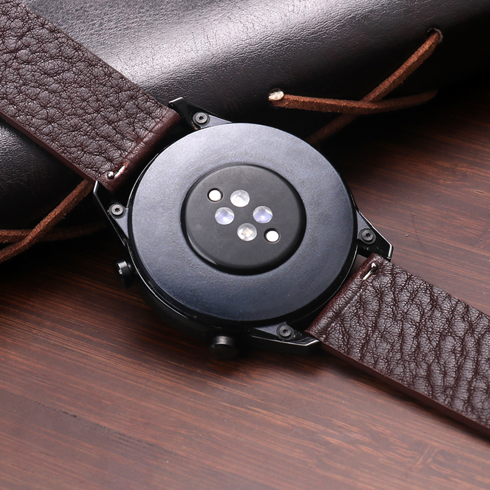 22mm Genuine Calfskin Leather  – обзор и цена Smartwatch Accessories Shop
