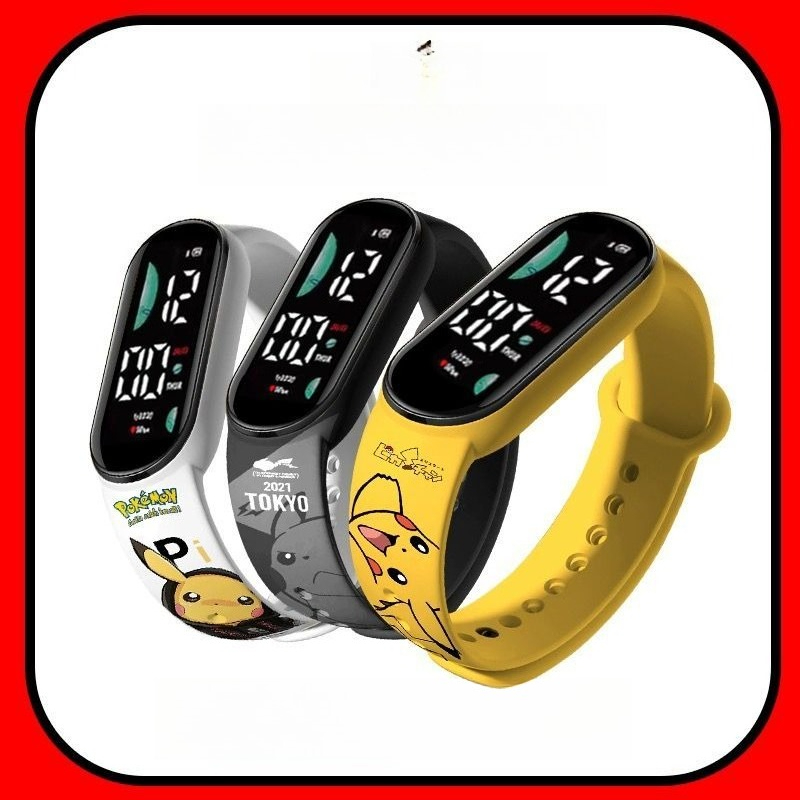 Pokémon cartoon pattern digita – обзор и цена Accessories With Watch