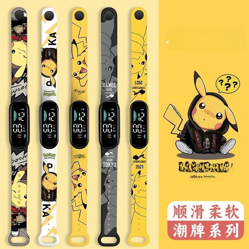 Pokémon cartoon pattern digita – обзор и цена Accessories With Watch