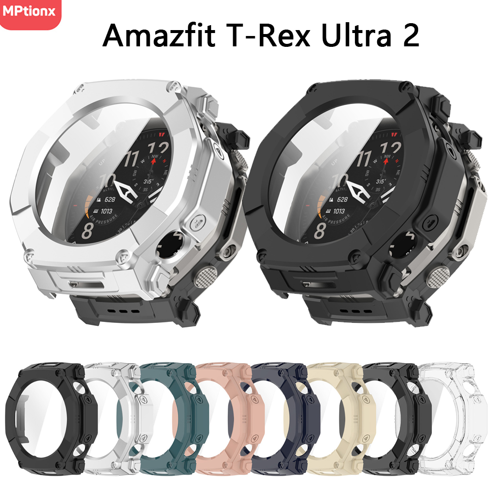 PC Case+Glass For Amazfit T-Re – обзор и цена Amazfit Smartwatch Accessories