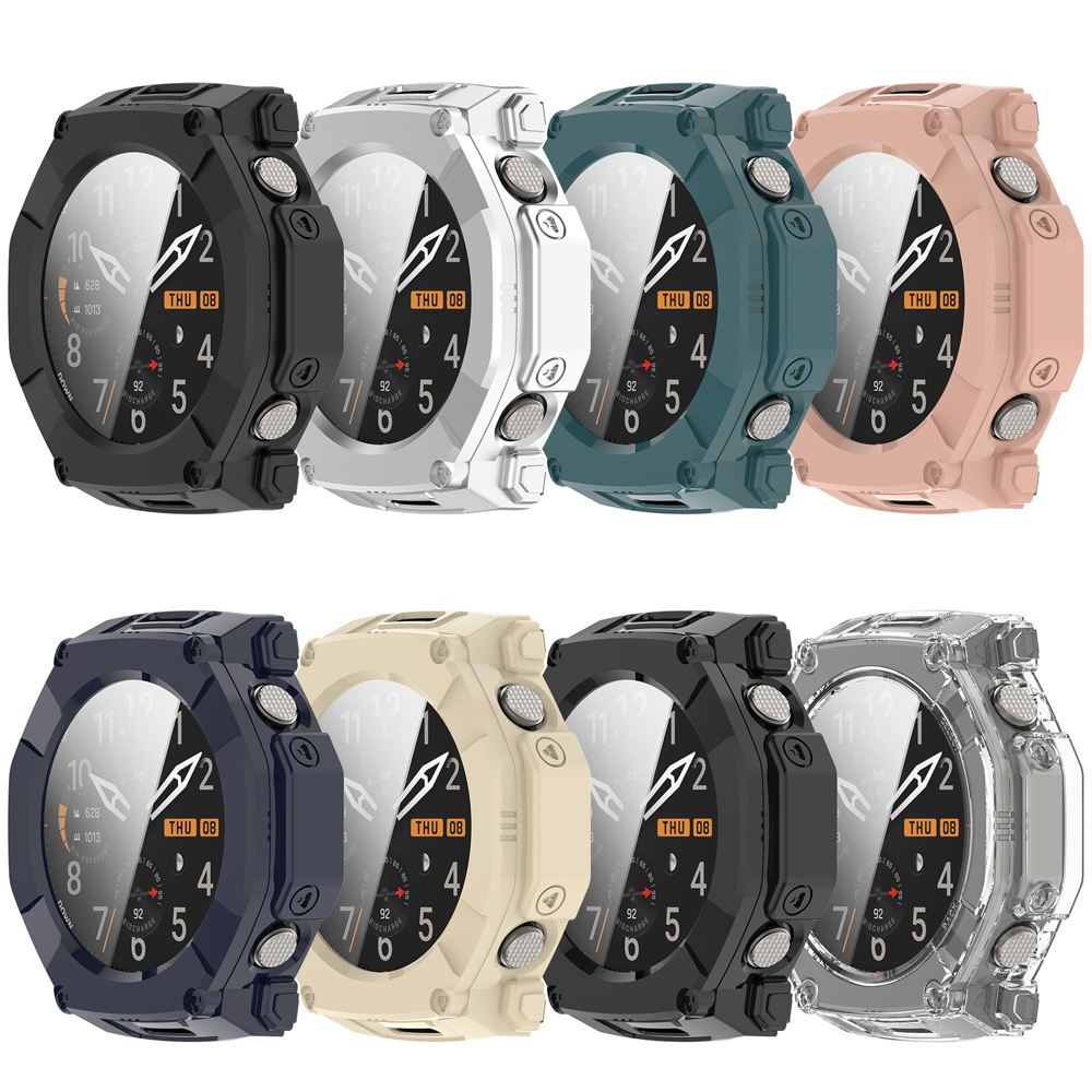 PC Case+Glass For Amazfit T-Re – обзор и цена Amazfit Smartwatch Accessories
