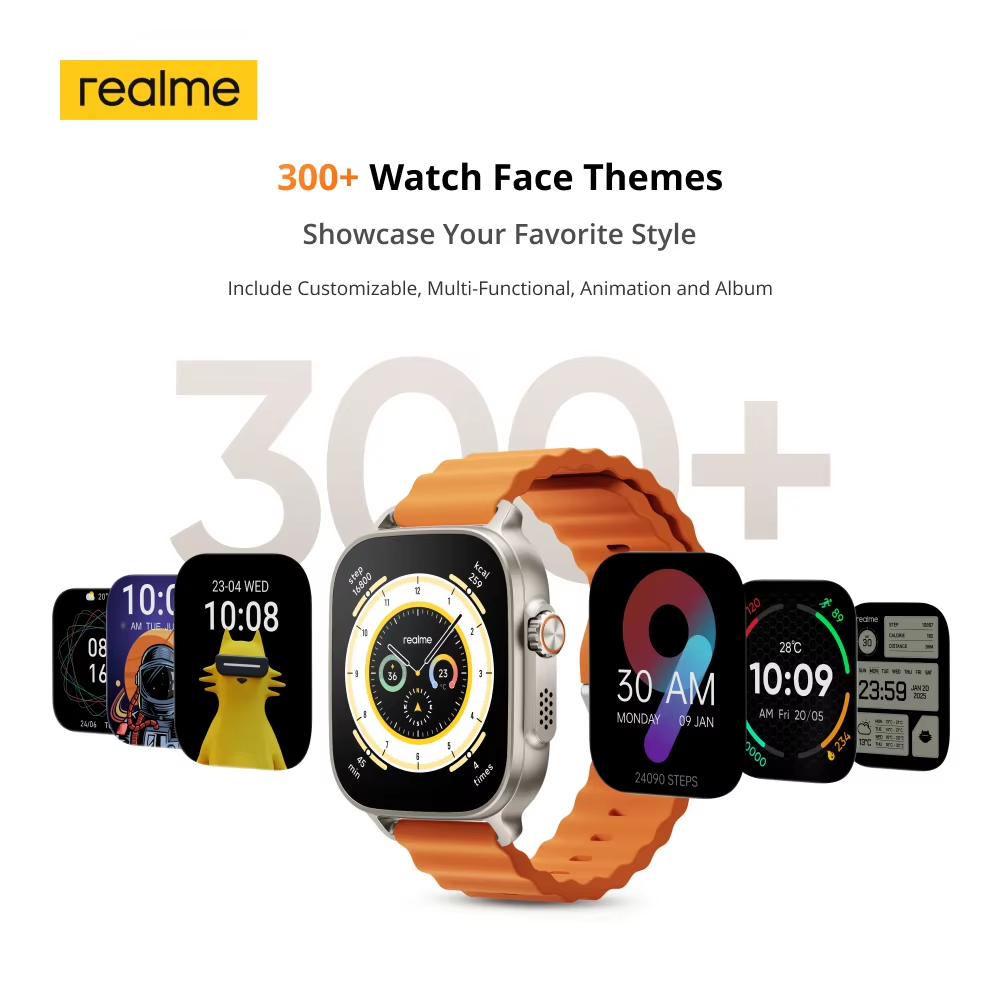 Global Version realme watch 5  – обзор и цена Smartwatch X2