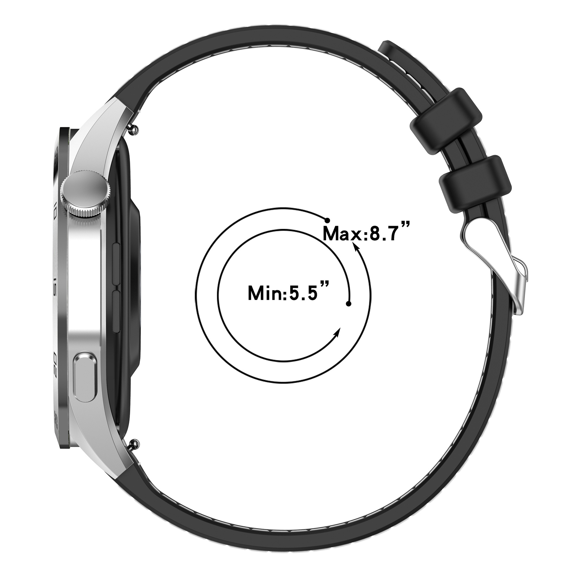 For OnePlus Watch 2/3/2R/46mm  – обзор и цена Smartwatch X2