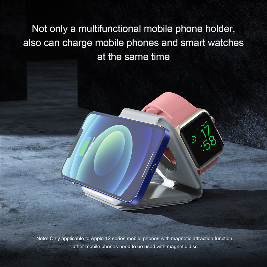 3 in 1 Magnetic Portable Wirel – обзор и цена Wireless Charger Watch