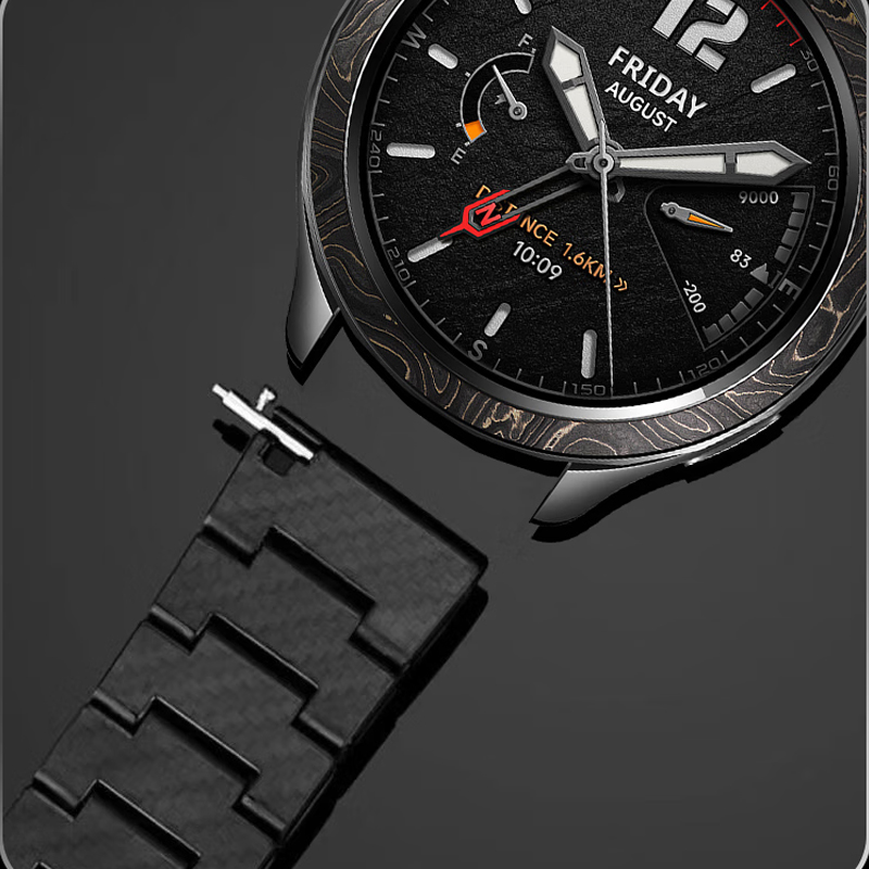 Carbon Fiber Strap For Xiaomi  – обзор и цена Xiaomi Smartwatch S3 Accessories