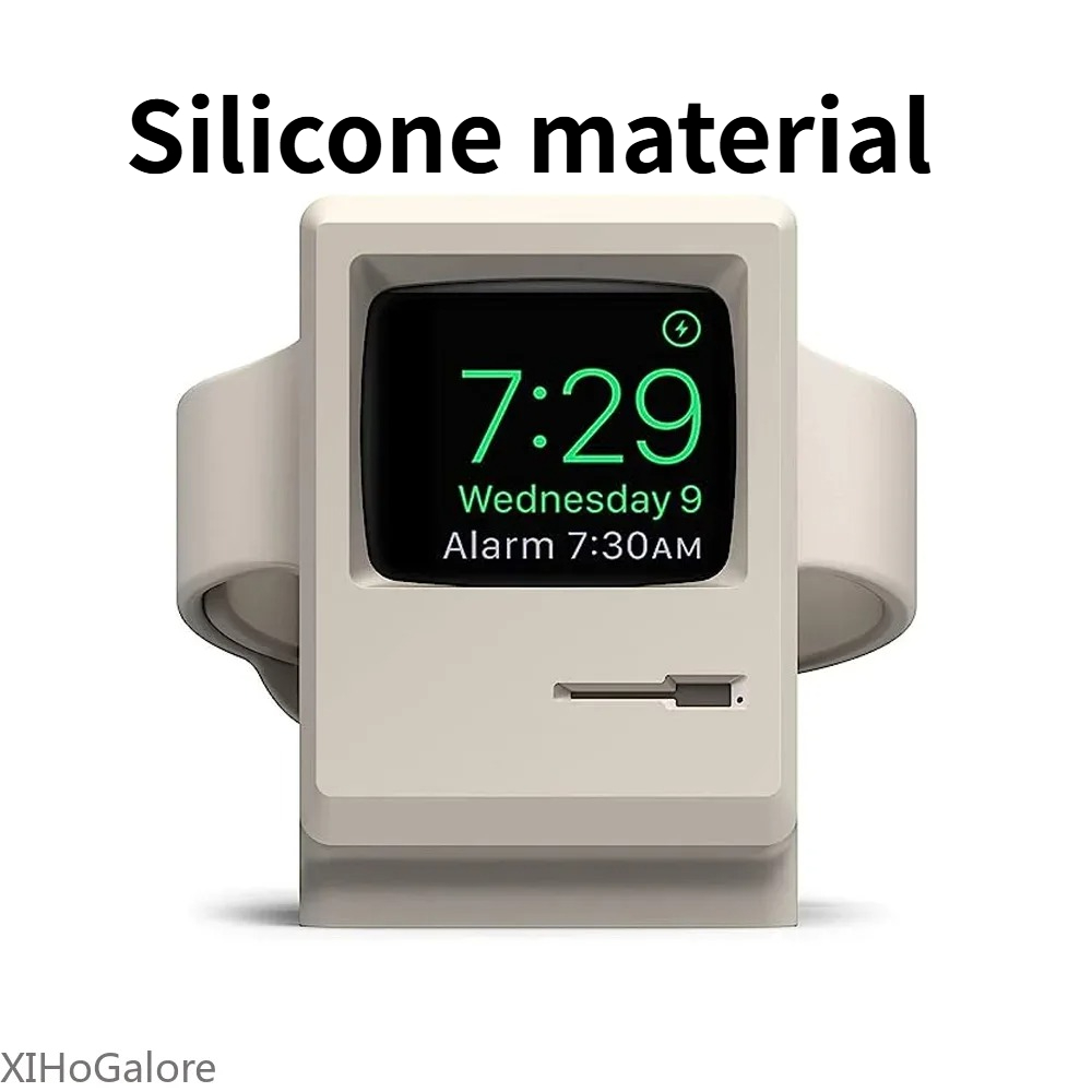 Retro Computer Pattern Silicon – обзор и цена Watch Charging Dock