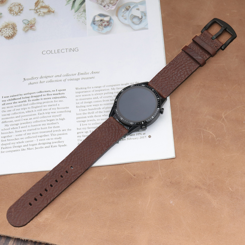 Italian Calfskinl 22mm Watch S – обзор и цена Smartwatch Accessories Shop