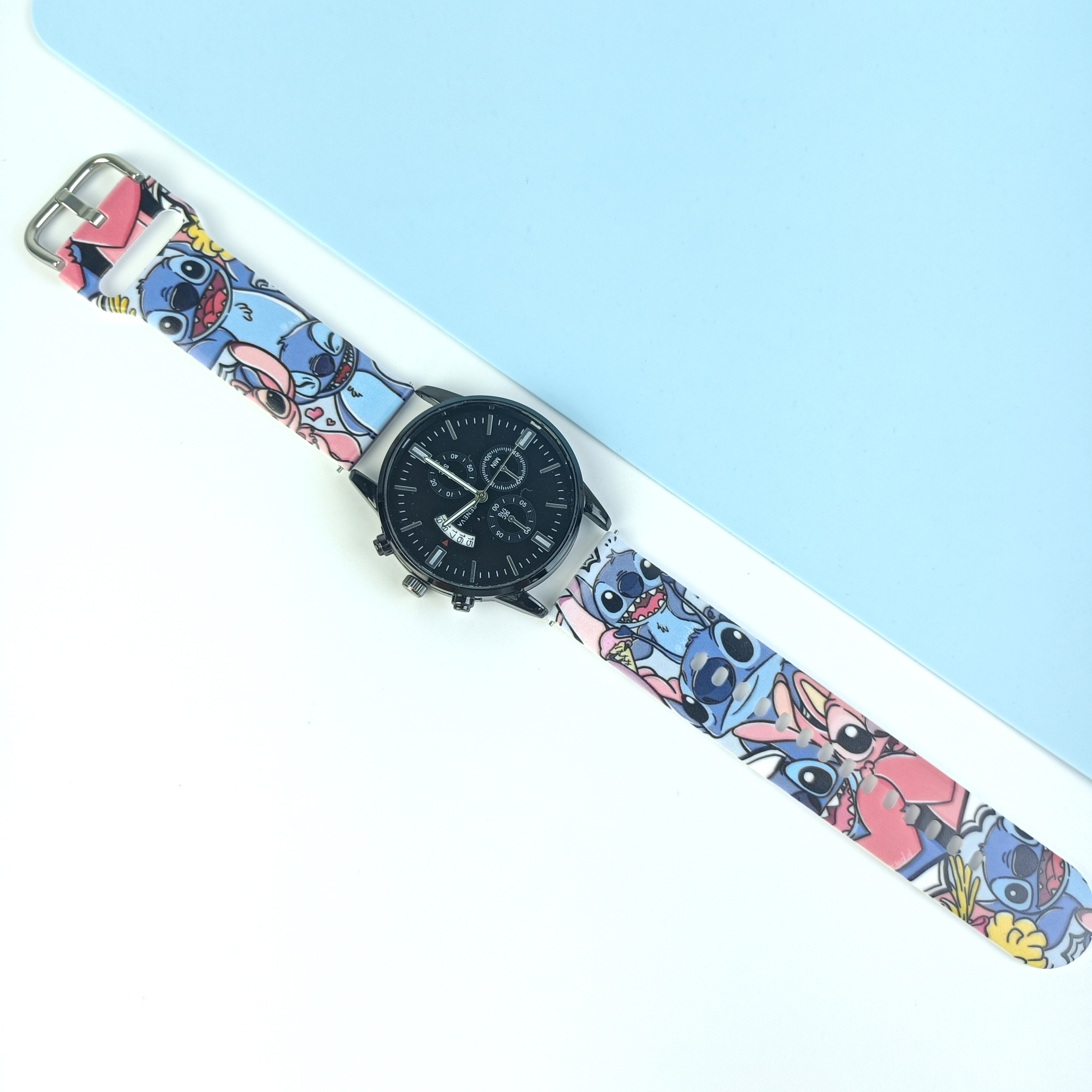 Disney 20mm Stitch 1 Printed S – обзор и цена Silicone Band Replacement