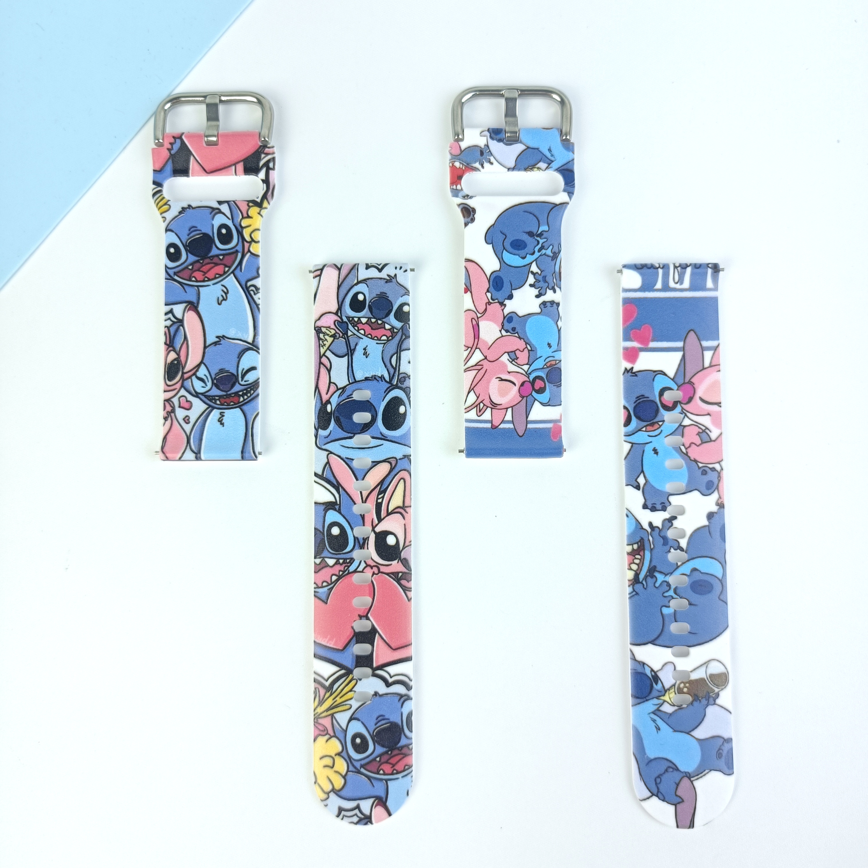 Disney 20mm Stitch 1 Printed S – обзор и цена Silicone Band Replacement