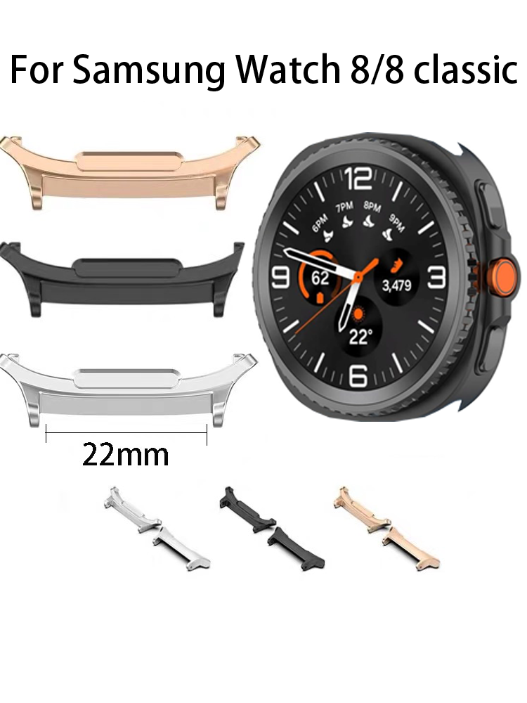 22mm WatchBand Connector for s – обзор и цена Smartwatch Straps & Accessories