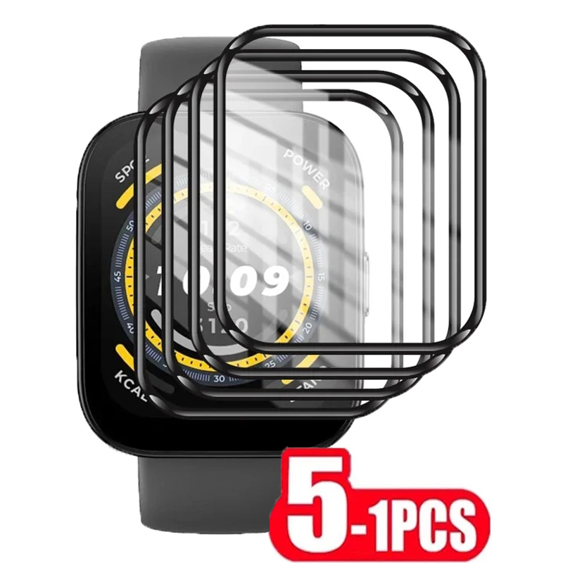 1-5Pcs Screen Protector For Am – обзор и цена Amazfit Smartwatch Accessories