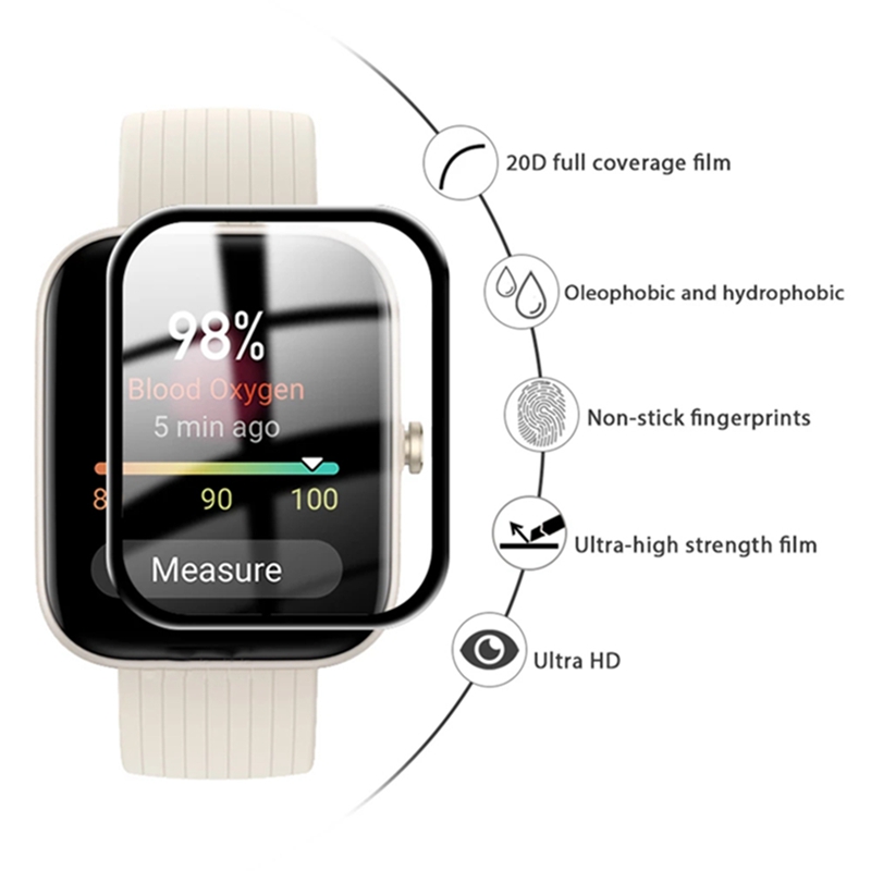 1-5Pcs Screen Protector For Am – обзор и цена Amazfit Smartwatch Accessories