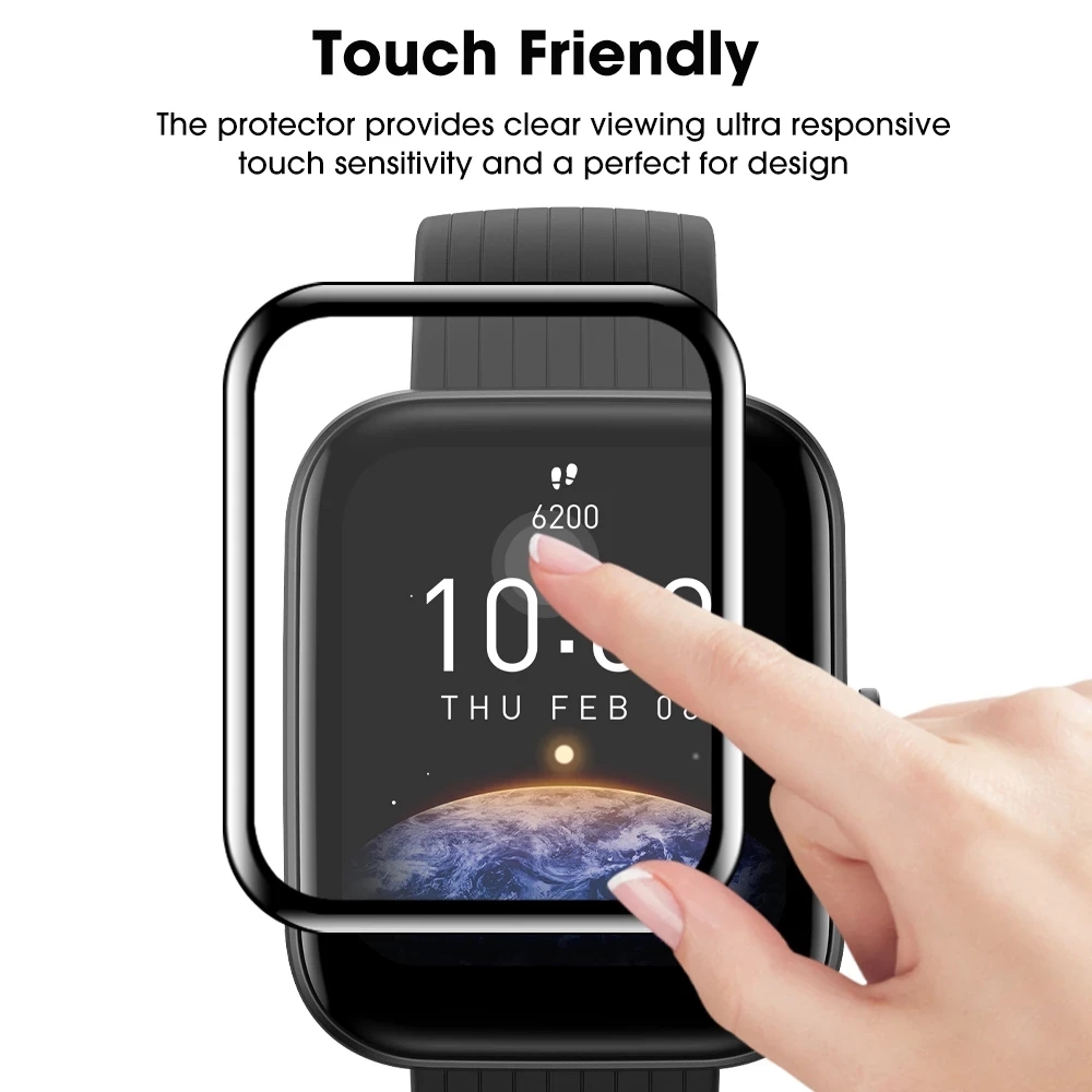 1-5Pcs Screen Protector For Am – обзор и цена Amazfit Smartwatch Accessories