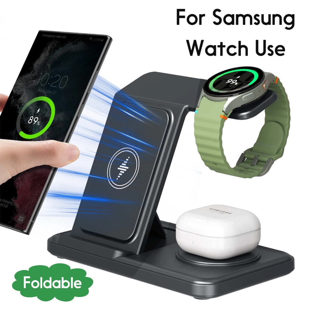 3 in 1 Wireless Charger Stand  – обзор и цена Wireless Charger Watch