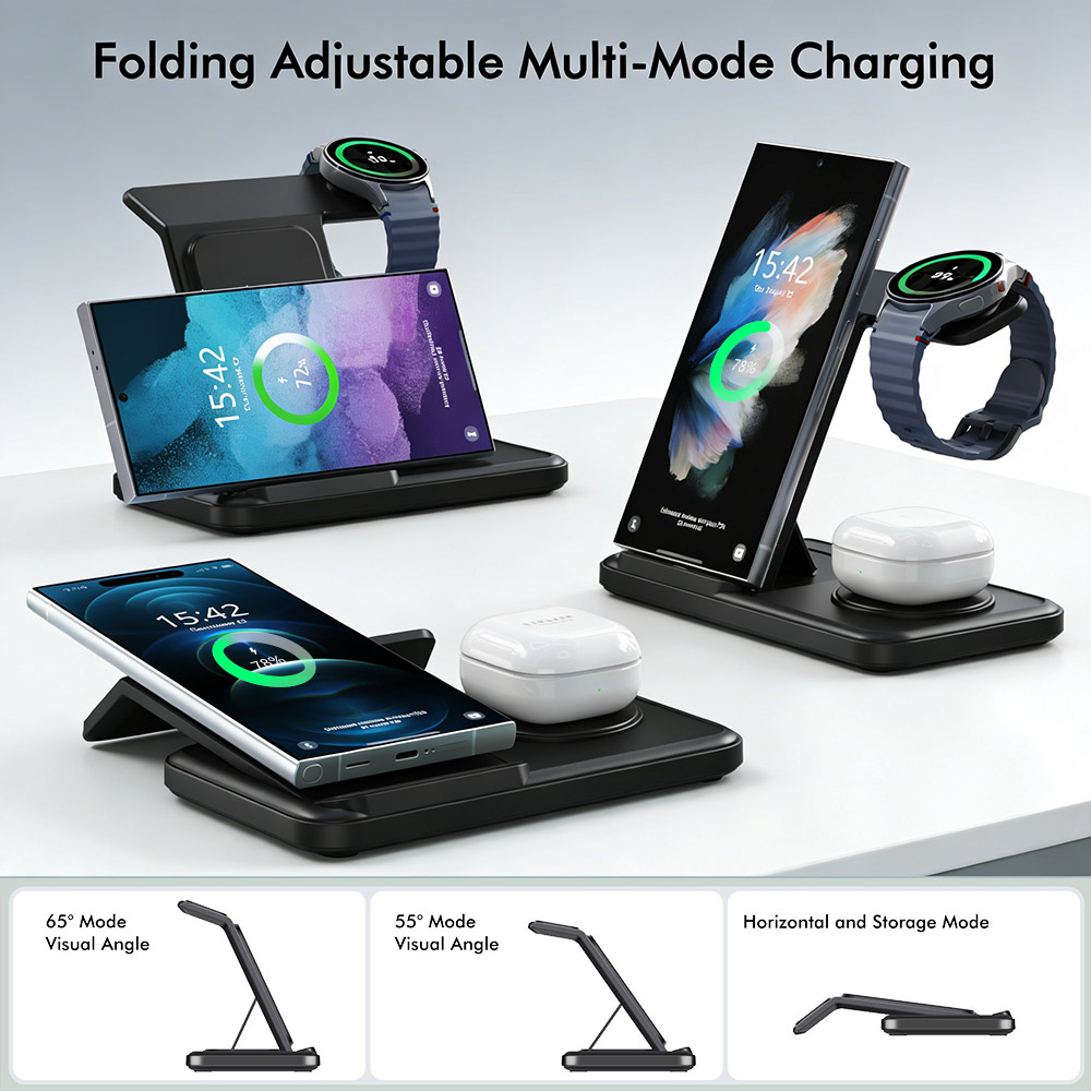 3 in 1 Wireless Charger Stand  – обзор и цена Wireless Charger Watch