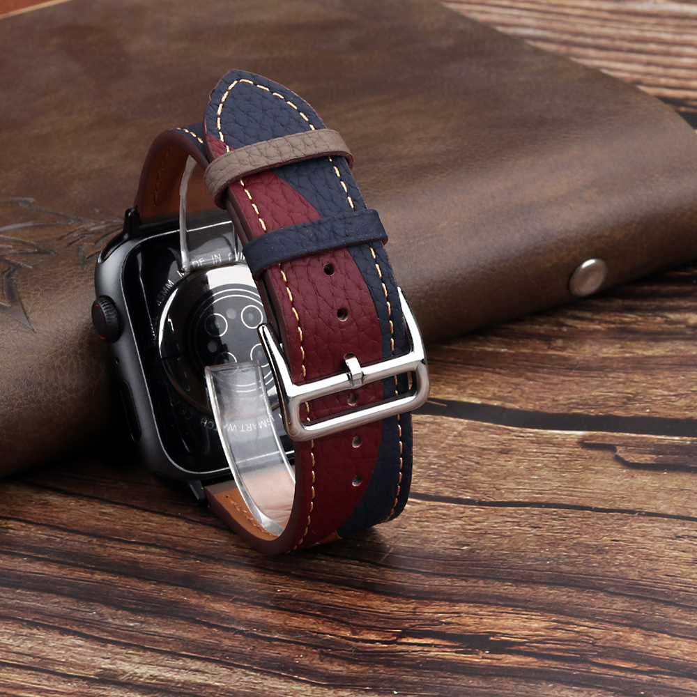 Genuine Leather Strap for Appl – обзор и цена Smartwatch Accessories Shop