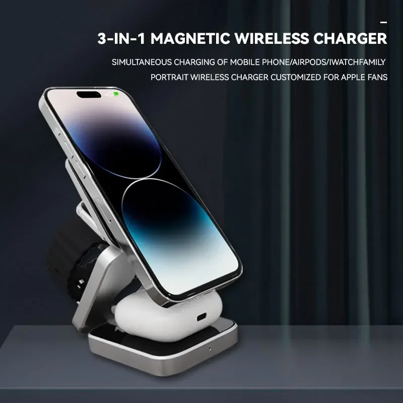 30W Magnetic Wireless Charger  – обзор и цена Wireless Charger Watch